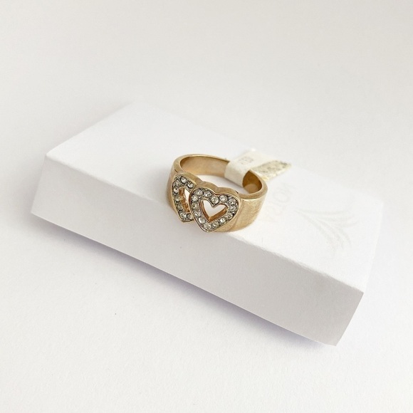 Double Heart Ring💕 - Picture 2 of 2